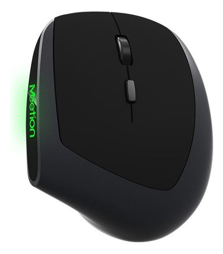 Mouse Meetion R390 Vertical Ergonómico Inalámbrico Color Negro