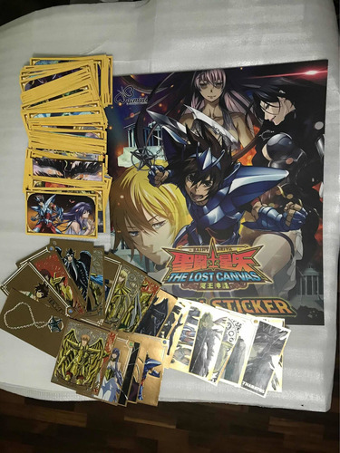 Álbum Completo Saint Seiya Lost Canvas Caballeros Zodíaco