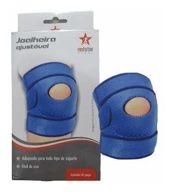 Imagem 1 de 5 de Joelheira Esportiva Articulada Ajustável Crossfit Ortopédica