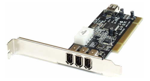 Pci Adaptec Afw-4300d 3 Port Firewire Card 1394 