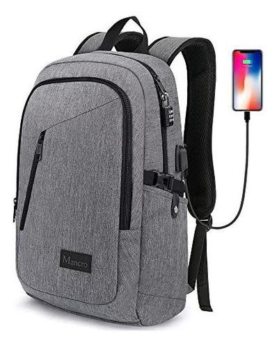 Laptop Backpack For Travel, 15.6 In Anti-theft Qxgpm