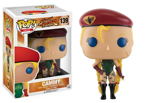 Funko Pop Cammy 139 Street Figther En Caja Nuevo