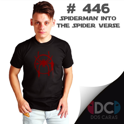 Imagen 1 de 4 de Spiderman Into The Spider Verse Remera De Comics