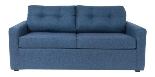 Sofa Valencia 2 Cuerpos Azul