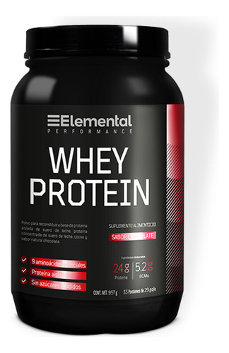 Whey Protein | Proteína Aislada 33 Porciones De 29 G | 957g