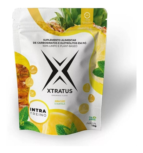 Xtratus Endurance Intratreino Com Abacaxi E Hortelã - 1 Kg