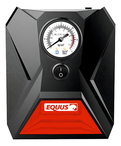 Compresor de aire mini eléctrico portátil Equus 12V 0.163hp