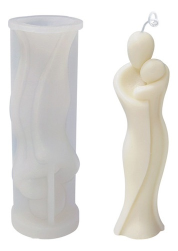 Molde Para Velas De Boda, Silicona, Pareja, Abrazo, Vela Par