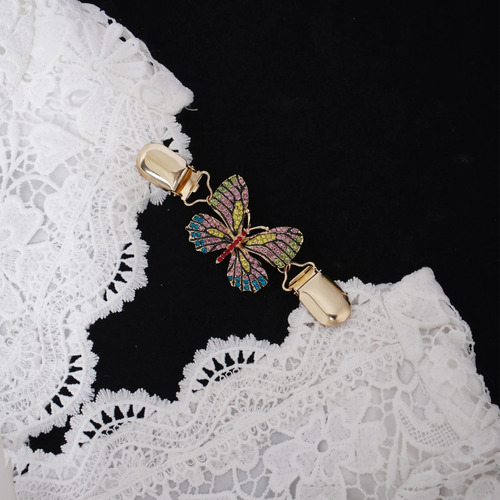 Imagen 4 de 7 de Broche Clip Prendedor De Ropa Para Mujer Ajustar