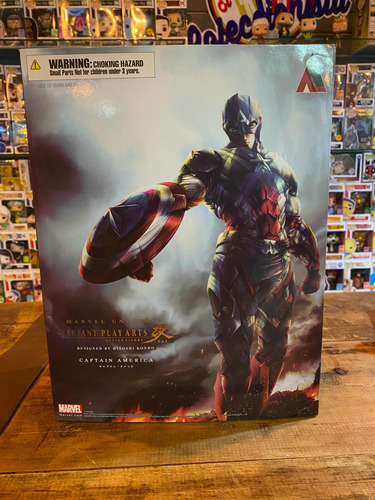 Play Arts Kai Captain America // Original // (Usado)