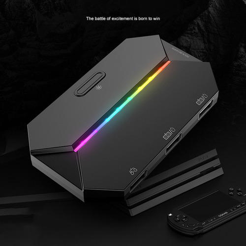 Conversor Portátil De Teclado E Mouse Para Jogos G6l Com Fio