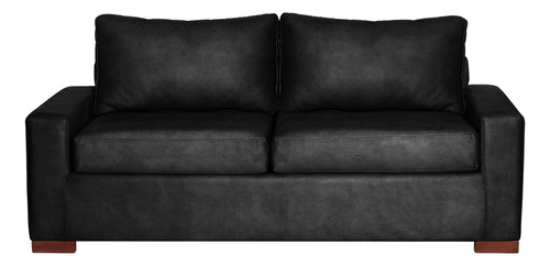 Sofa Livorno 3c Cuero Kentucky Negro