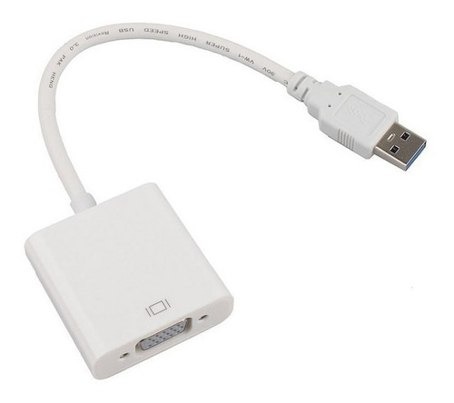 Adaptador De Video Externo Usb 3.0 A Vga + Drivers + Garanti