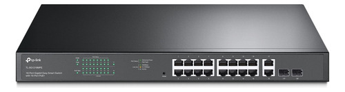 Switch Tp-link Gigabit Ethernet Jetstream 16 Puertos Poe+