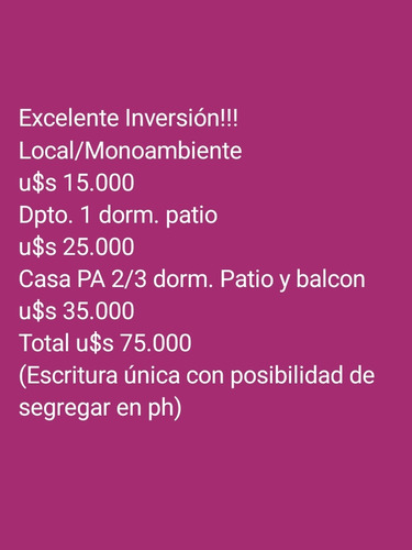 3 Casas Al Precio De 1 Ideal Inversores