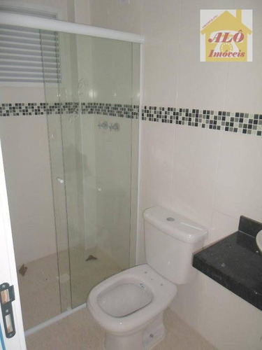 Apartamento Com 2 Dormitórios À Venda, 94 M² Por R$ 425.000,00 - Vila Caiçara - Praia Grande/sp - Ap0875