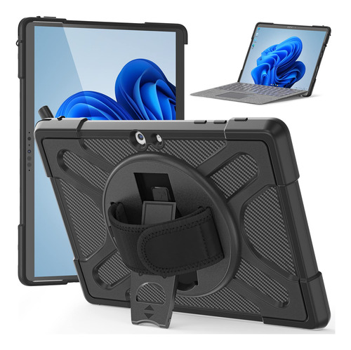 Surface Go Case Funda Prueba Golpe Para Soporte Mano