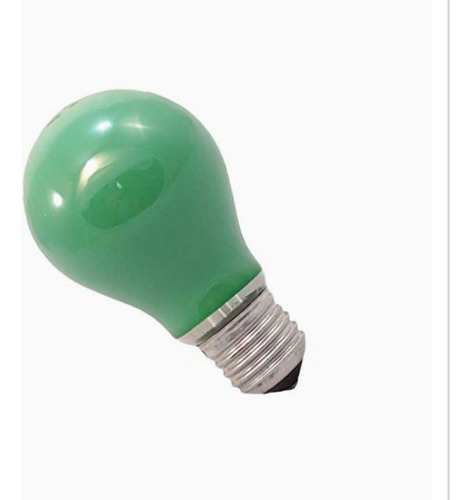 Foco Incandescente Decor Verde 40w 220v Casquillo E27 Osram 