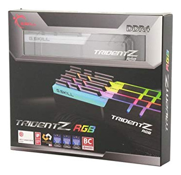 Memoria Ram G.skill Trident Z Rgb 128 Gb (4 X 32 Gb) Ddr4