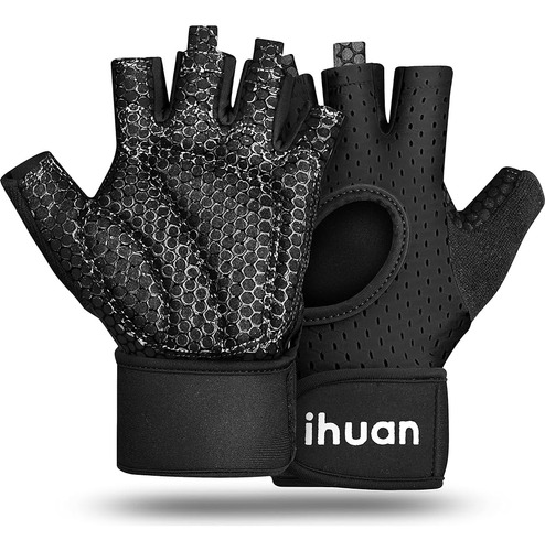 Ihuan Guantes De Levantamiento De Pesas Transpirables: Guant