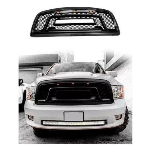 Parrilla Dodge Ram 1500 2009 2010 2011 2012 Luz Led