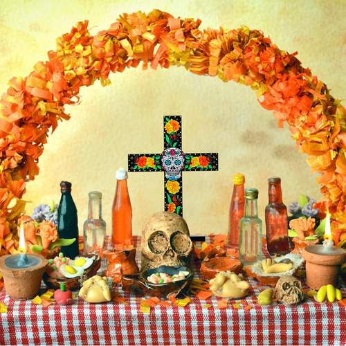 Thyle Día De Los Muertos Centros De Mesa For Mesas Cruz