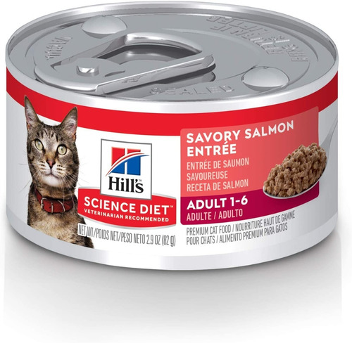 Hills Lata Gato Ad Salmón 5,5oz