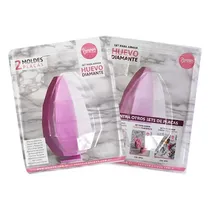 Comprar Set X 2 Moldes Para Chocolate Huevo Diamante Alto Parpen