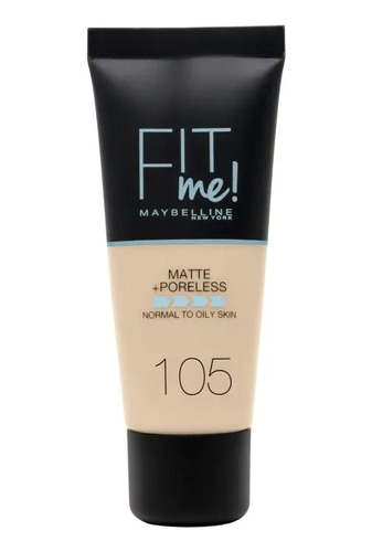 Bases Fit Me Matte + Poreless Maybelline Original-importado
