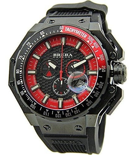 Brera Orologi - Gran Turismo - Negro - Rojo - Brgtc5407.