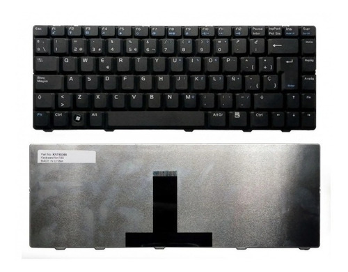 Teclado Asus F80 Commodore H54z A24a 