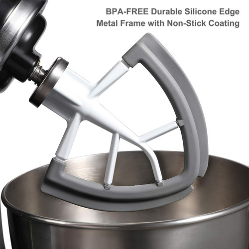Batidor De Borde Flexible Para Batidora De Pedestal Con Cabe