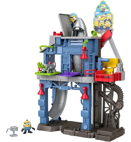 Fisher Price Imaginext * Minions Laboratorio De Gru