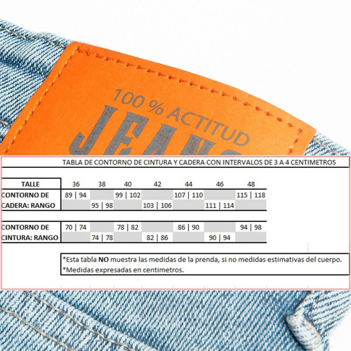 Imagen 3 de 3 de Jeans Elastizados Damas Skinny Calce Perfecto Talle 38 Al 46