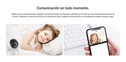 Imagen 6 de 10 de Camara Seguridad Ip Wifi Ezviz C6n 1080p Audio Motorizada