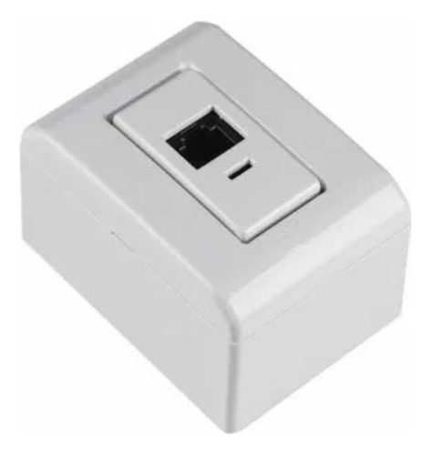 Kit 18 Caixa Sobrepor C/ Conector Keystone Rj45 Cat6 Lizflex