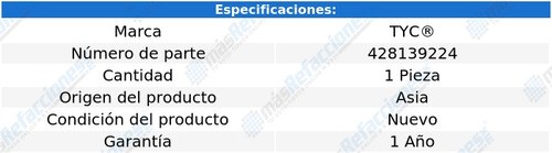 Faro Corsa 2003-2004-2005-2006-2007-2008 4p Derecho