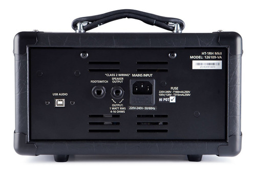 Cabezal Para Guitarra 1 Watt 2 Canales Blackstar Ht-1rh Mkii