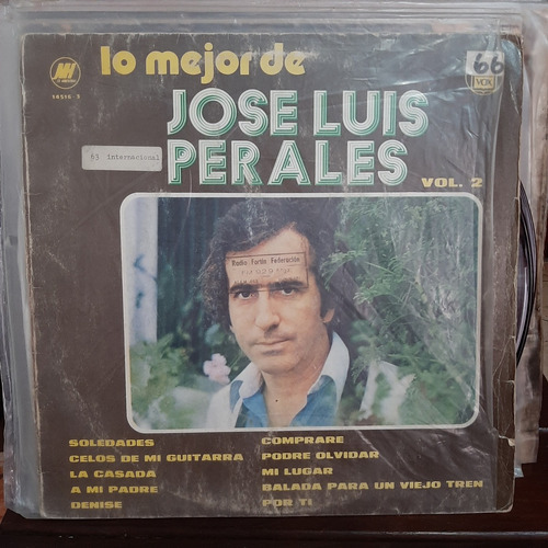 Vinilo Jose Luis Perales Lo Mejor De Jose Luis Perales M3