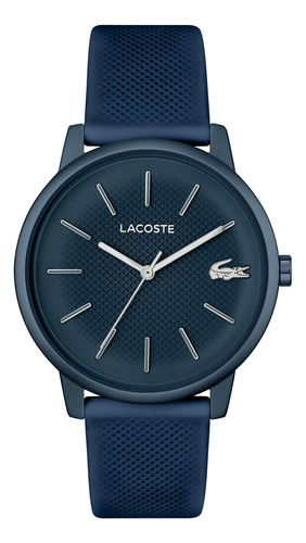 Relógio Lacoste Masculino Borracha Azul 2011241