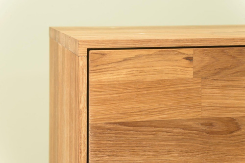 Imagen 8 de 9 de Cómoda En Madera Natural 100% Maciza Roble Ref: Maciza50