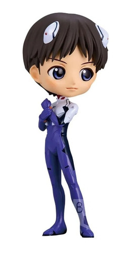 Evangelion Figuras Shinji Ikari Qposket Banpresto Bandai