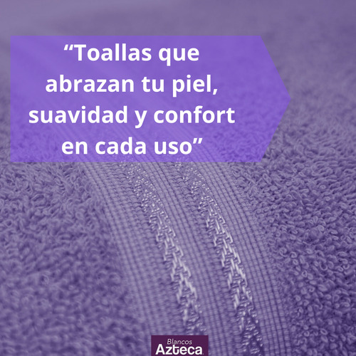 Toalla De Baño Completo 100% Algodón. 130 X 70 Cm 6 piezas.