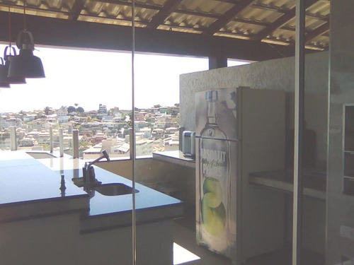 Cobertura Com 3 Quartos Para Comprar No Jardim Riacho Das Pedras Em Contagem/mg - 358