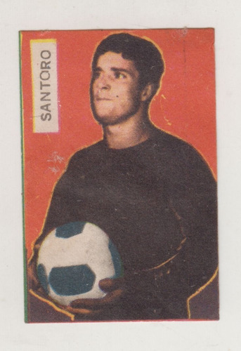 Futbol Independiente Figurita De Miguel Santoro Album 1966