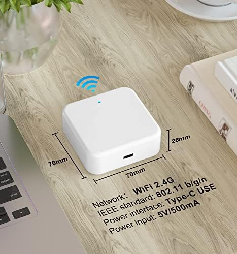 Veise G2 Gateway, Smart Lock Wifi Gateway, Emparejado Con Sm