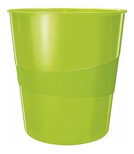 Cubo De Basura Wow De Leitz, 15 L, Verde, 15 Li