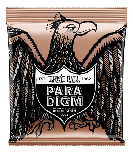 Cuerda de guitarra Ernie Ball 012 Paradigm Phosphor Bronze