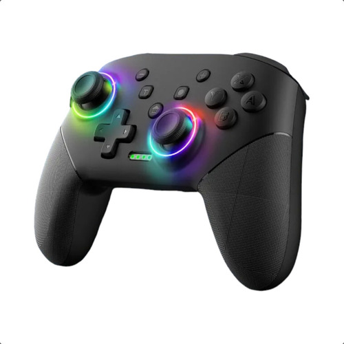 Control Mando Inalámbrico Bluetooth Luz Rgb Para Switch Oled