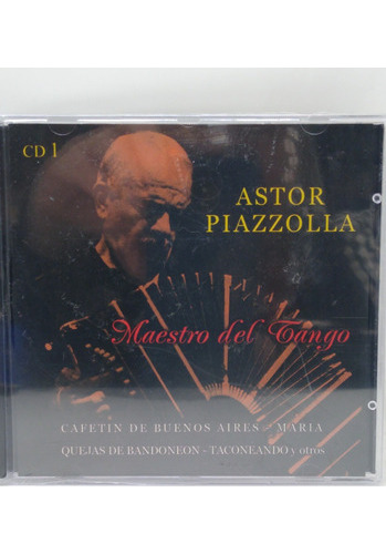 Astor Piazzolla Maestro Del Tango Cd Nuevo